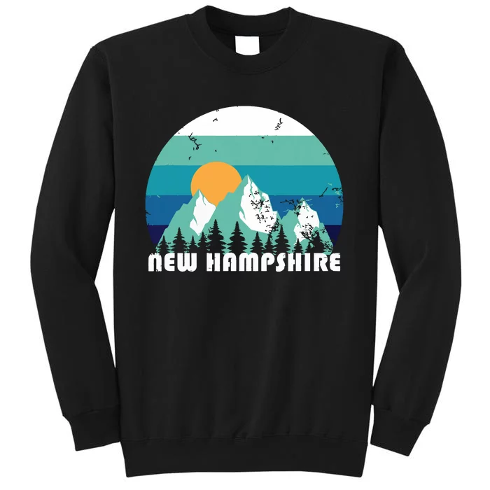 New Hampshire State Retro Vintage Sweatshirt