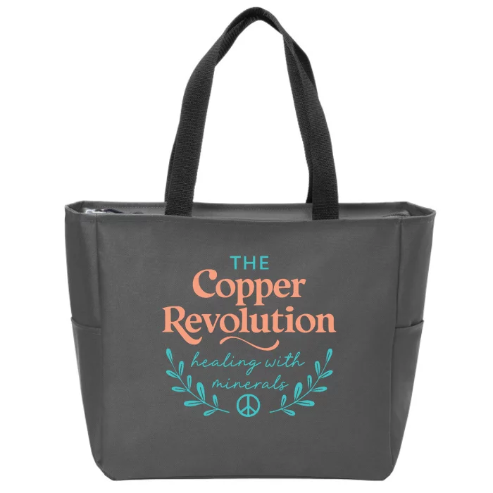 Natural Health Supporters Mindfulness Zip Tote Bag