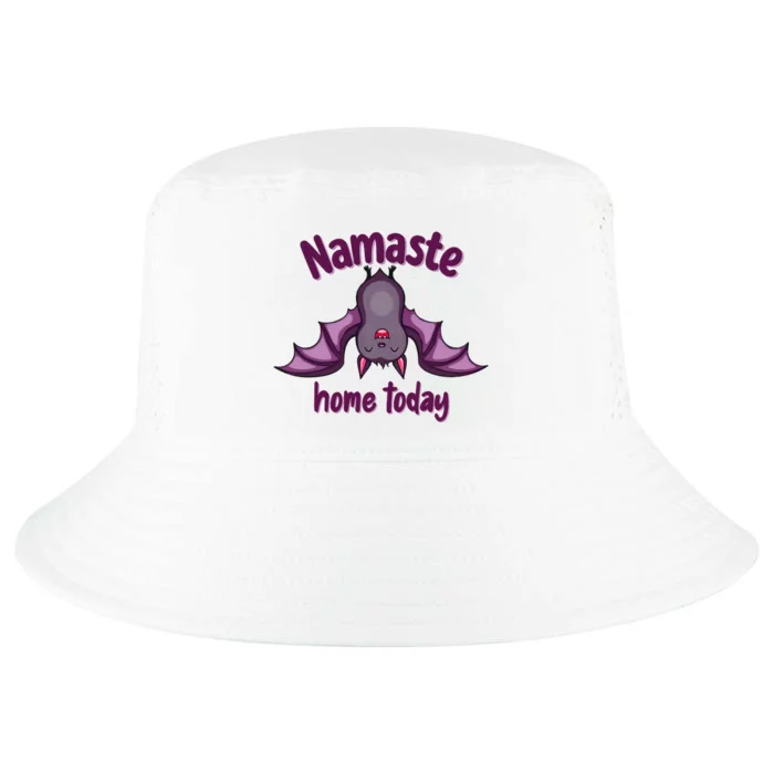 Namaste Home Today Cute Halloween Bat Yoga Yogi Cool Comfort Performance Bucket Hat