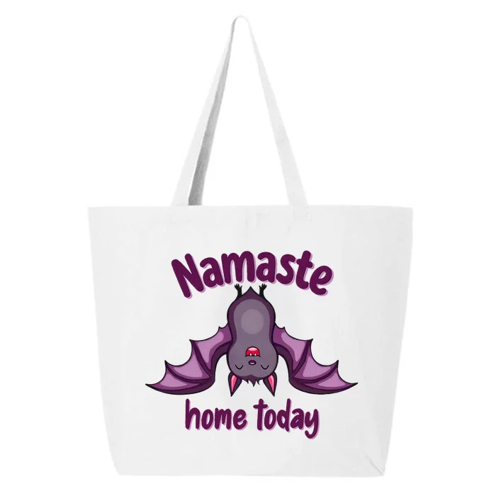 Namaste Home Today Cute Halloween Bat Yoga Yogi 25L Jumbo Tote