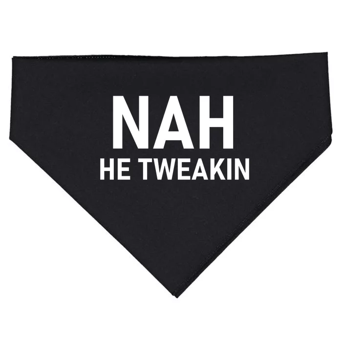 Nah He Tweakin USA-Made Doggie Bandana