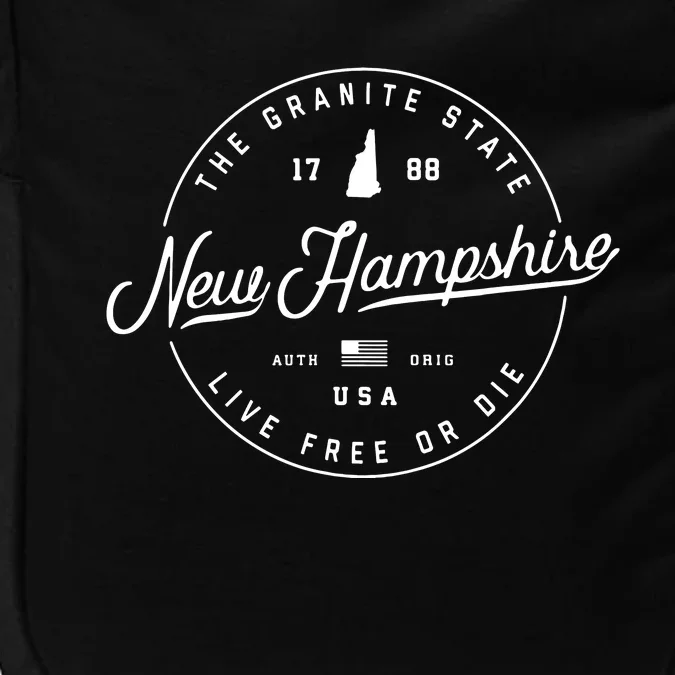 New Hampshire Us State Travel Vacation Shirts Nh Us Impact Tech Backpack