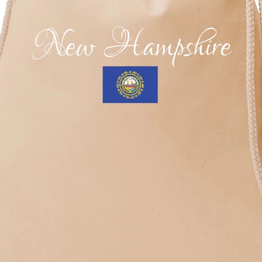 New Hampshire Usa Drawstring Bag