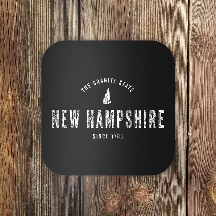 New Hampshire Vintage Sports Design Retro Nh T Coaster