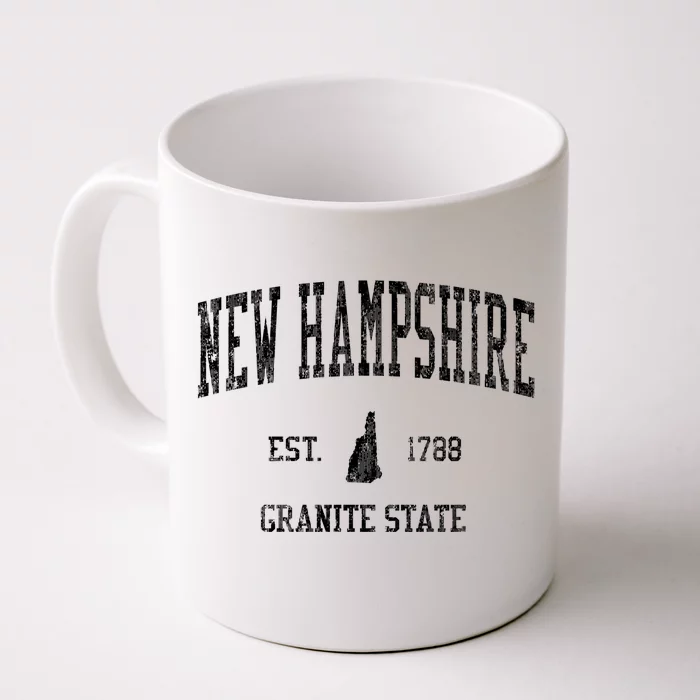 New Hampshire Vintage Established Sports Design Front & Back Coffee Mug