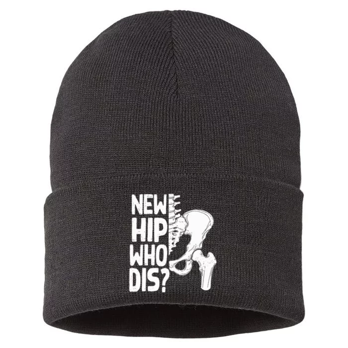 New Hip Who Dis Hip Replacement Surgery Sustainable Knit Beanie