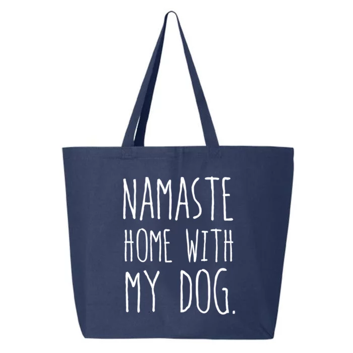 Namaste Home With My Dog Gift 25L Jumbo Tote