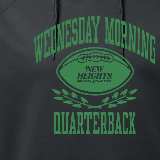 New Heights Wednesday Morning Quarterback Performance Fleece Hoodie