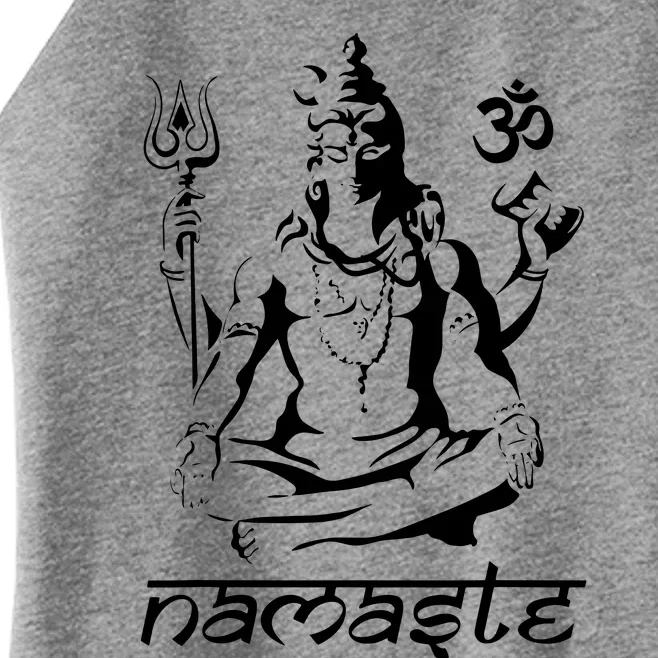 Namaste Hands Yoga Shiva Drawing Cool Meditation Namaste Women’s Perfect Tri Rocker Tank