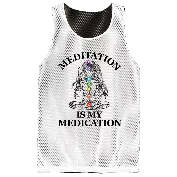 Namaste Hands Yoga Shiva Drawing Cool Meditation Namaste Mesh Reversible Basketball Jersey Tank