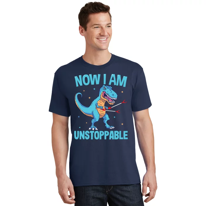 Now I Am Unstoppable Funny Trex T-Shirt