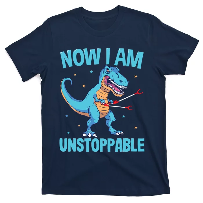 Now I Am Unstoppable Funny Trex T-Shirt