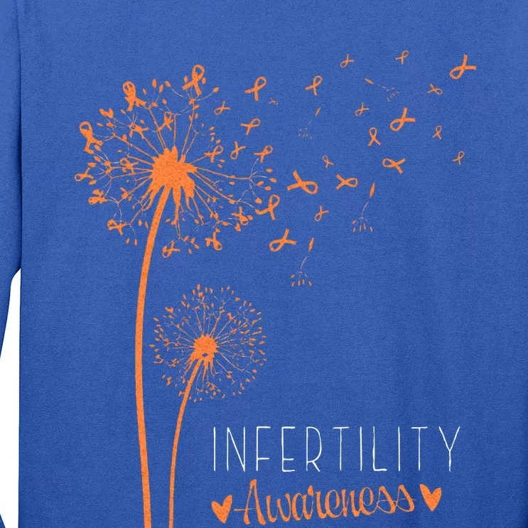 National Infertility Awareness Week Dandelion Long Sleeve Shirt