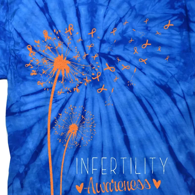 National Infertility Awareness Week Dandelion Tie-Dye T-Shirt