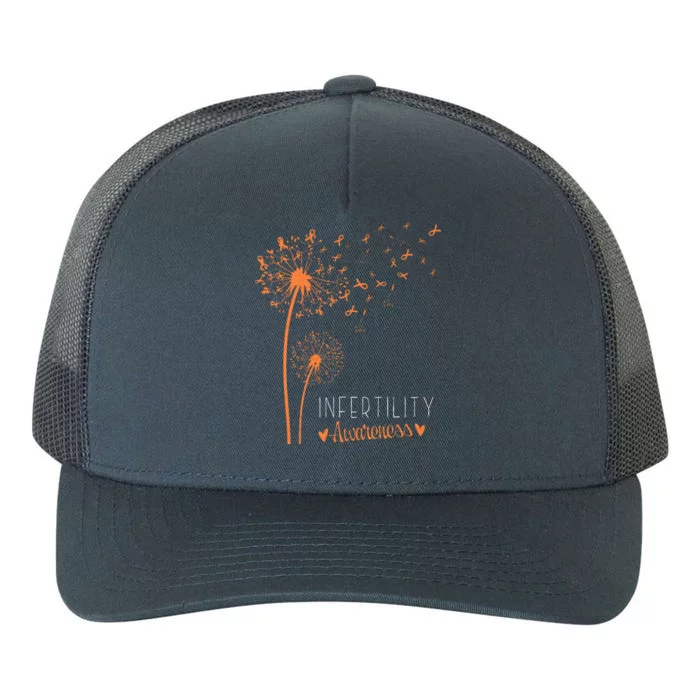 National Infertility Awareness Week Dandelion Yupoong Adult 5-Panel Trucker Hat