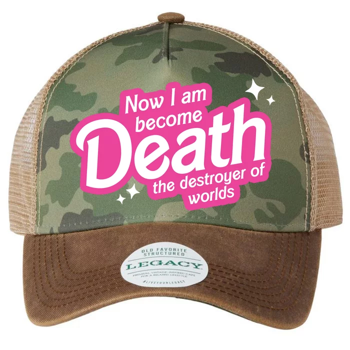 Now I Am Become Death The Destroyer Of Worlds Legacy Tie Dye Trucker Hat