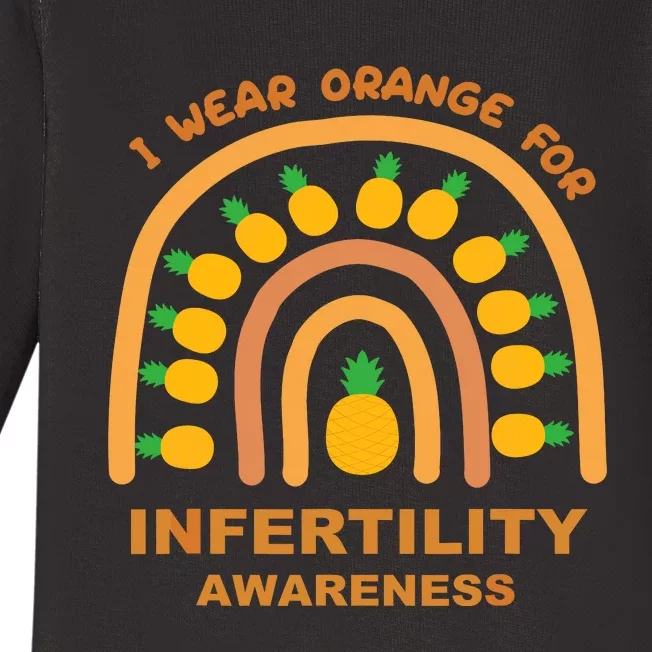 National Infertility Awareness Baby Long Sleeve Bodysuit