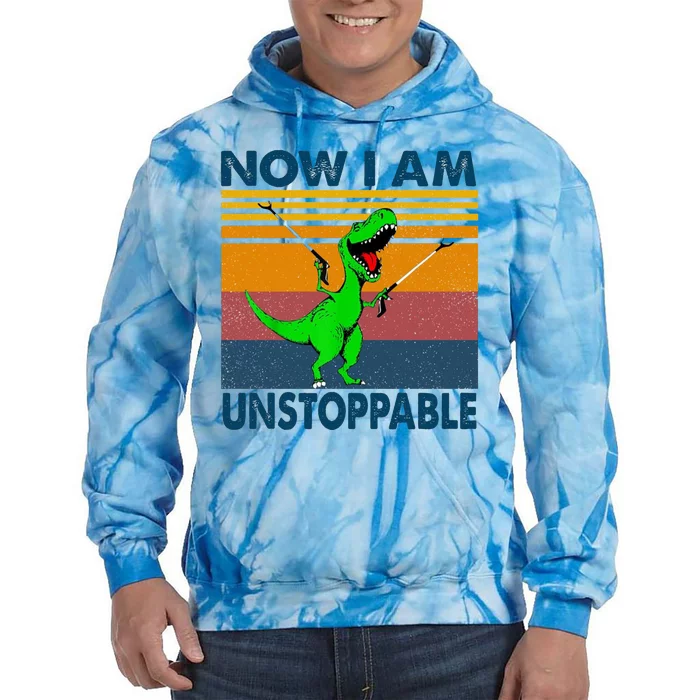 Now I Am Unstoppable Tie Dye Hoodie