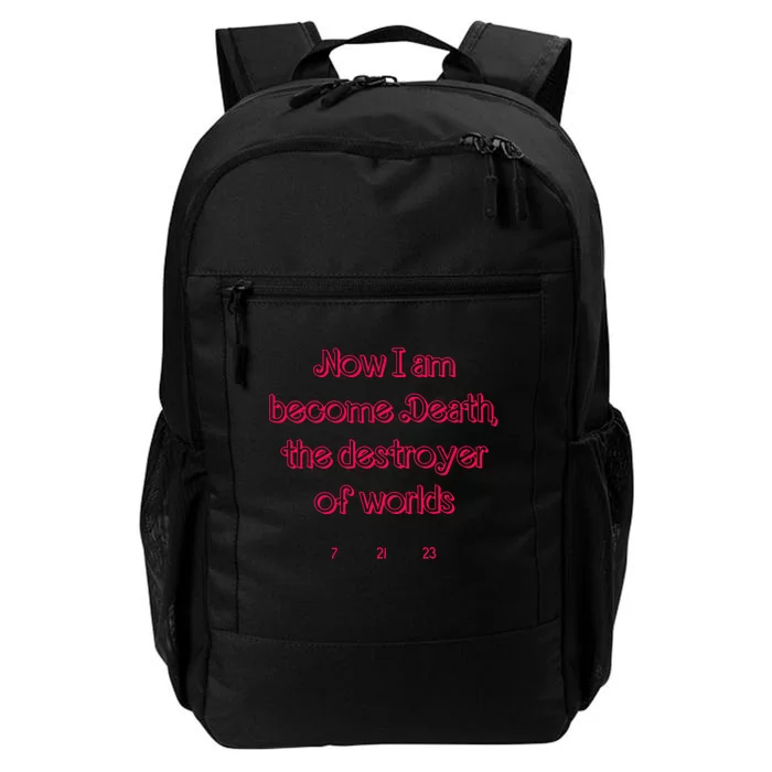 Now I Am Become Death Daily Commute Backpack