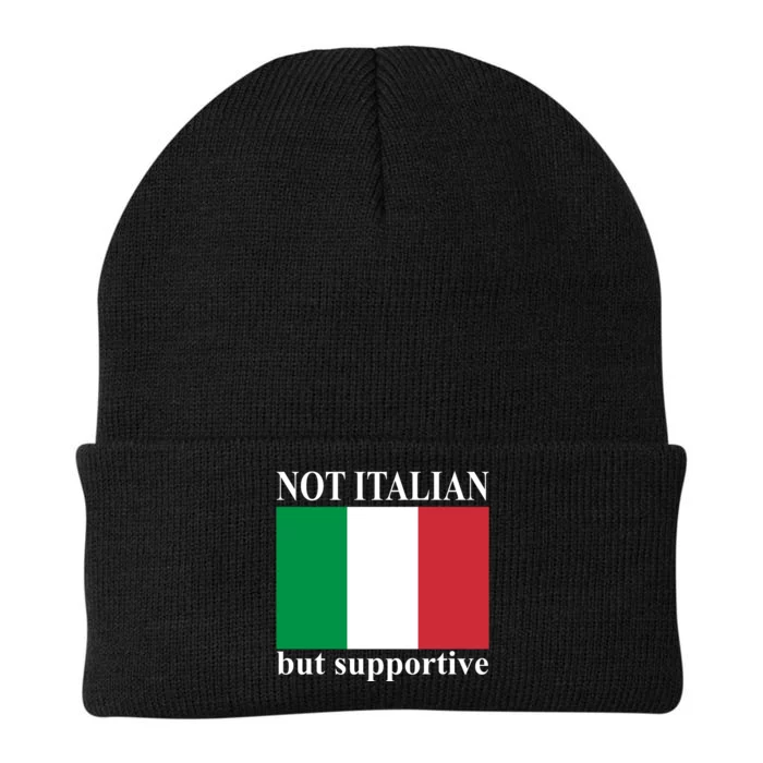 Not Italian But Supportive Knit Cap Winter Beanie