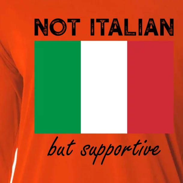 Not Italian But Supportive Gift Cooling Performance Long Sleeve Crew