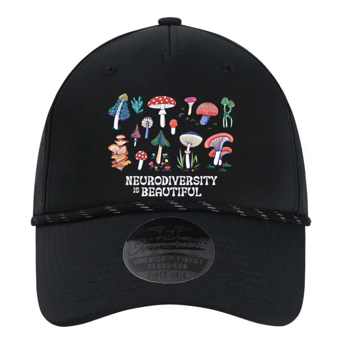 Neurodiversity Is Beautiful Mushroom Autism Awareness Outfit Gift Performance The Dyno Cap