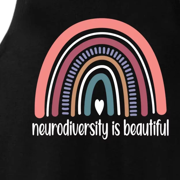 Neurodiversity Is Beautiful Autism Neurodivergent Adhd Great Gift Ladies Tri-Blend Wicking Tank