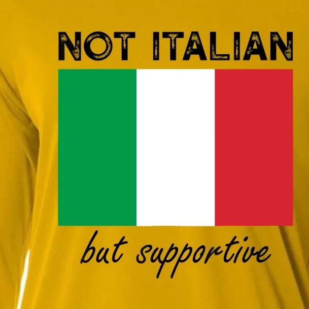 Not Italian But Supportive Cooling Performance Long Sleeve Crew