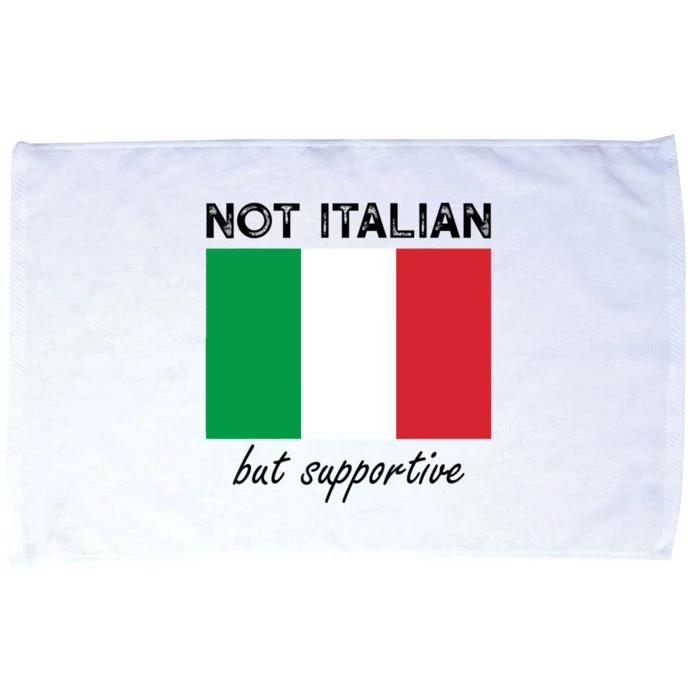 Not Italian But Supportive Microfiber Hand Towel