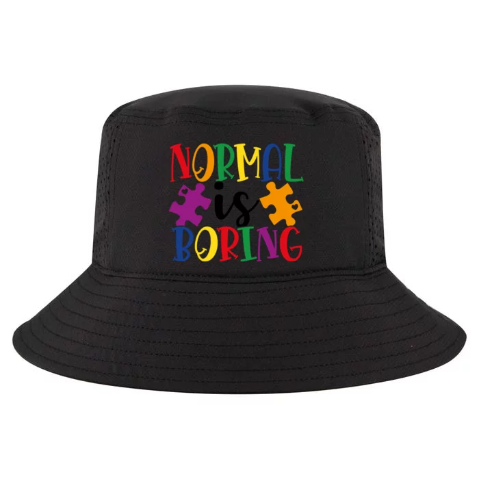 Normal Is Boring Cool Comfort Performance Bucket Hat