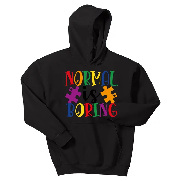 Normal Is Boring Kids Hoodie