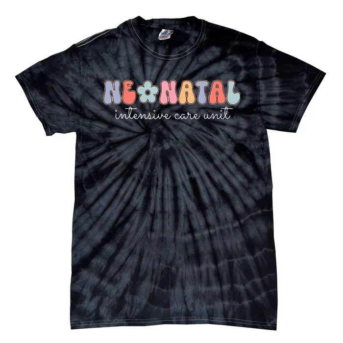 Neonatal Intensive Care Unit NICU Nurse Appreciation Tie-Dye T-Shirt