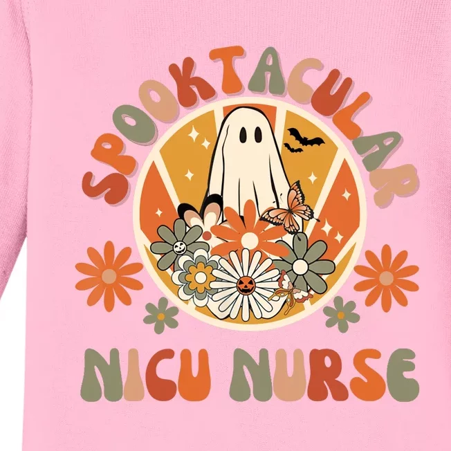 Neonatal Intensive Care Halloween Nursing NICU ICU Nurse Baby Long Sleeve Bodysuit