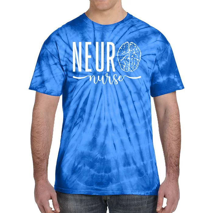 Neuroscience Intensive Care Unit Rn Nursing Neuro Icu Nurse Gift Tie-Dye T-Shirt