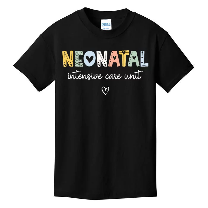 Neonatal Intensive Care Unit NICU Nurse Kids T-Shirt