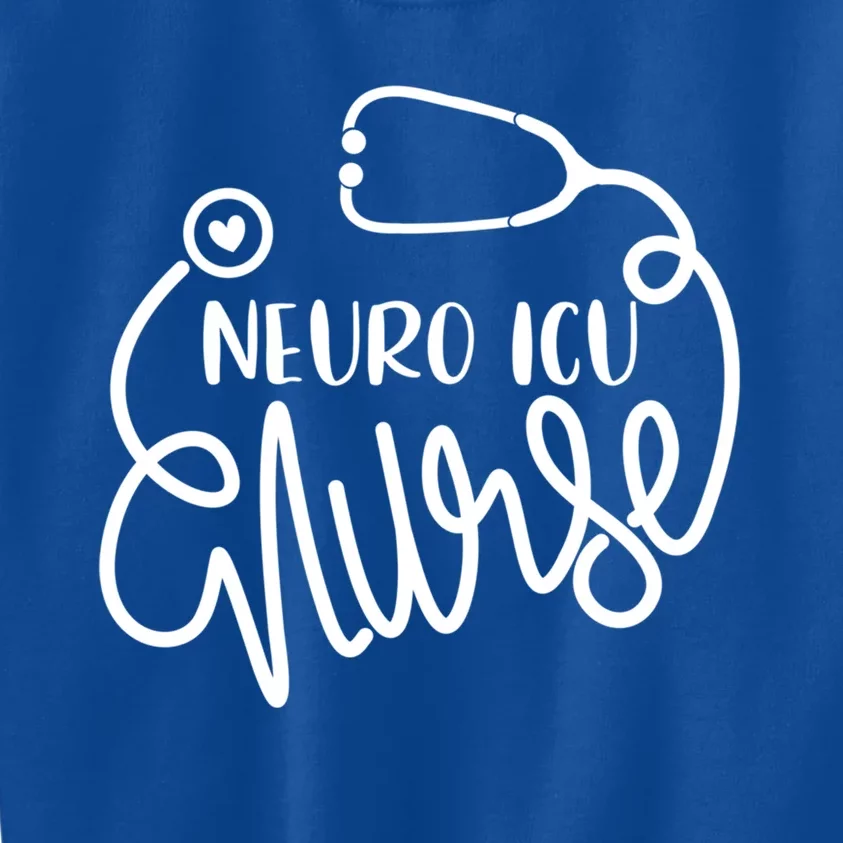 Neurology Intensive Care Nurse Neuroscience Neuro Icu Nurse Gift Kids Sweatshirt