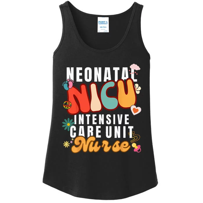 Neonatal Intensive Care Unit NICU Nurse for NICU Nurse Squad Ladies Essential Tank