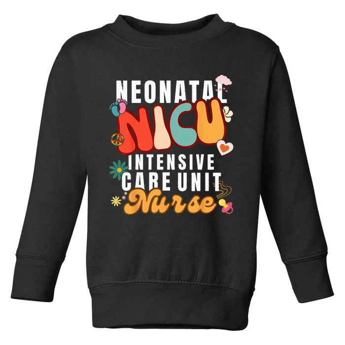 Neonatal Intensive Care Unit NICU Nurse for NICU Nurse Squad Toddler Sweatshirt