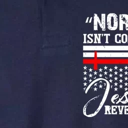 Normal Isn't Coming Back But Jesus Is Revelation Softstyle Adult Sport Polo