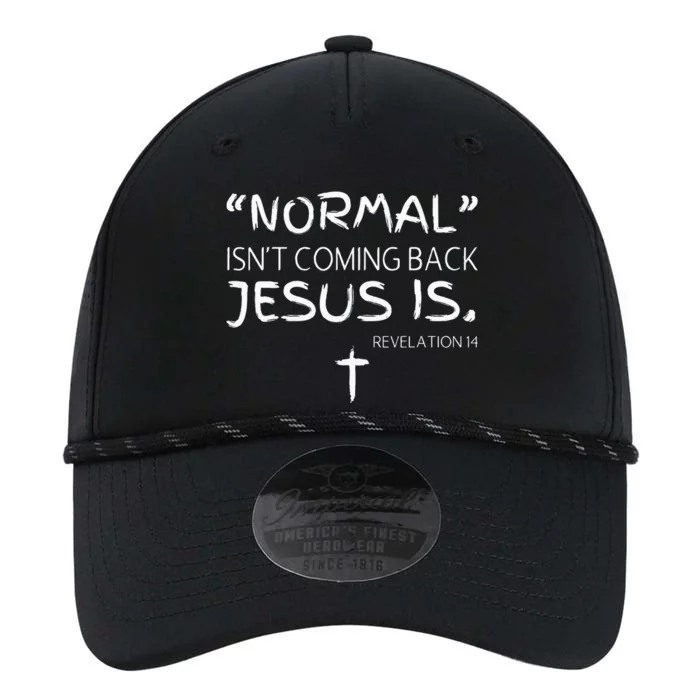 Normal Isnt Coming Back But Jesus Is Revelation Performance The Dyno Cap