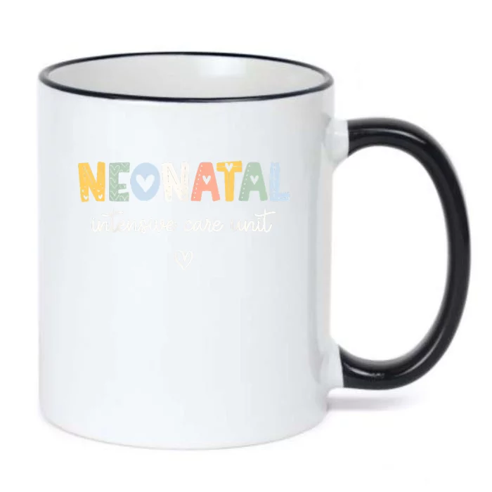 Neonatal Intensive Care Unit NICU Nurse Black Color Changing Mug