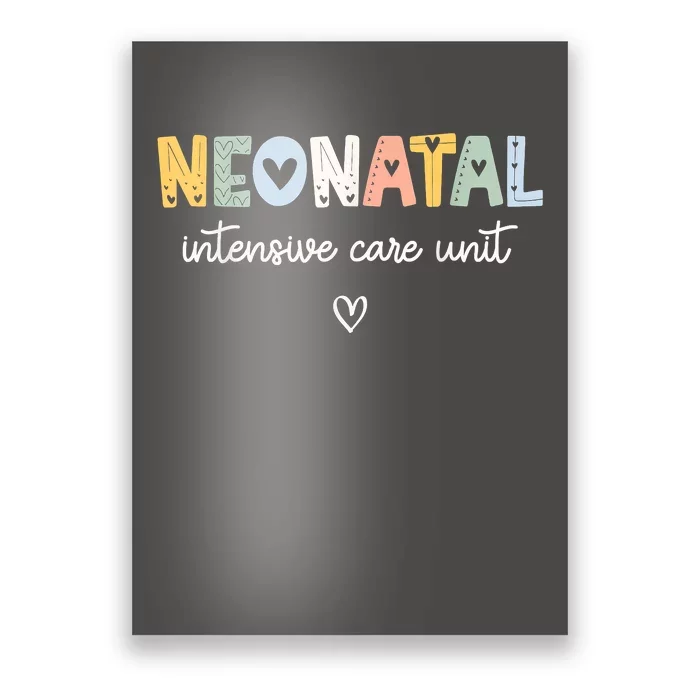 Neonatal Intensive Care Unit NICU Nurse Poster