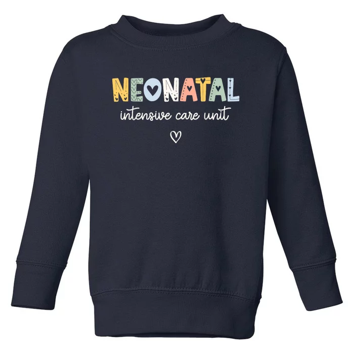 Neonatal Intensive Care Unit NICU Nurse Toddler Sweatshirt