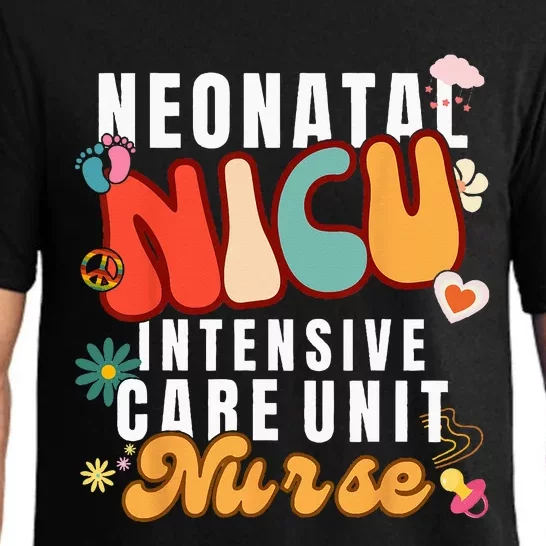 Neonatal Intensive Care Unit NICU Nurse For NICU Nurse Squad Pajama Set