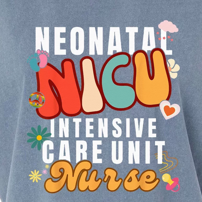 Neonatal Intensive Care Unit NICU Nurse For NICU Nurse Squad Garment-Dyed Women's Muscle Tee