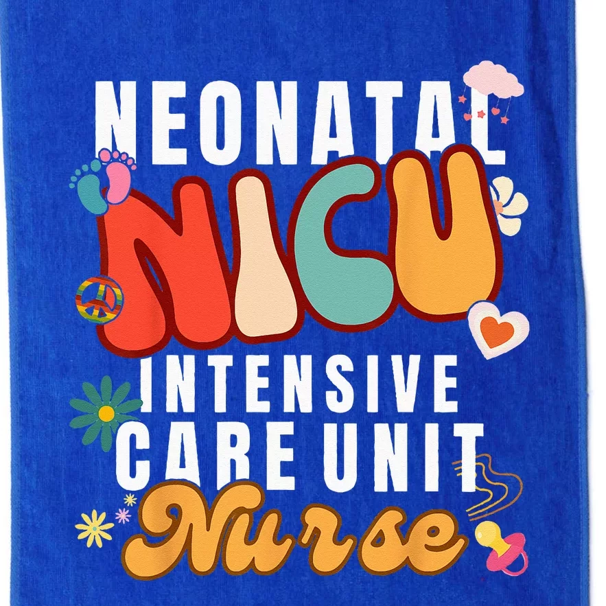 Neonatal Intensive Care Unit NICU Nurse For NICU Nurse Squad Platinum Collection Golf Towel