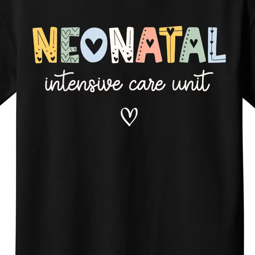 Neonatal Intensive Care Unit NICU Nurse Kids T-Shirt