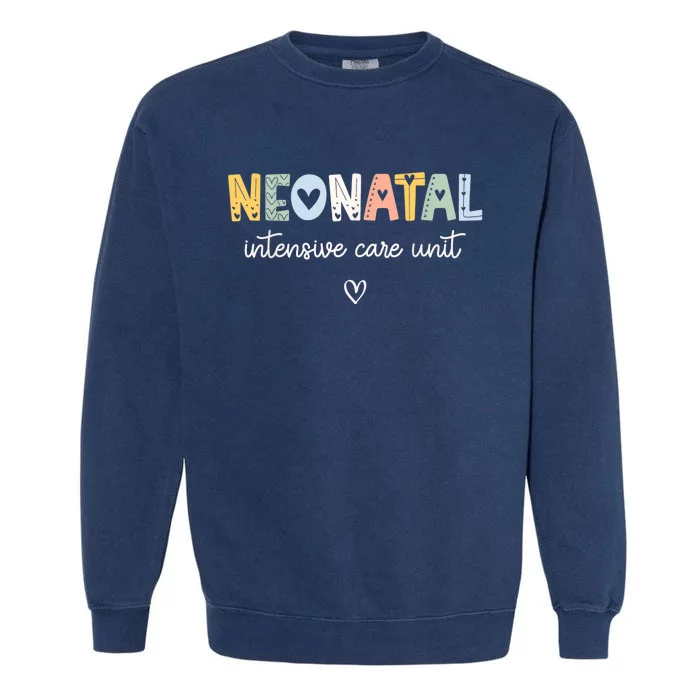 Neonatal Intensive Care Unit NICU Nurse Garment-Dyed Sweatshirt