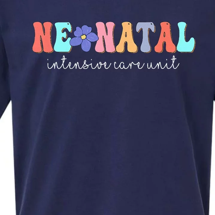 Neonatal Intensive Care Unit NICU Nurse Appreciation Sueded Cloud Jersey T-Shirt