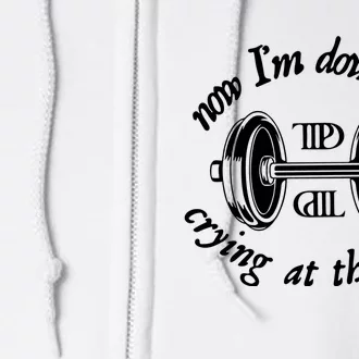 Now IM Down Bad Taylor Gym Ttpd Taylor Lyrics Full Zip Hoodie